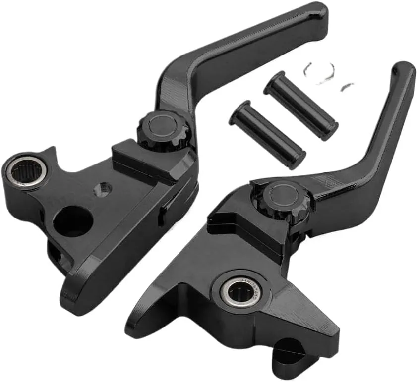 Black Short Clutch and Brake Lever Set zubRHPhbr753