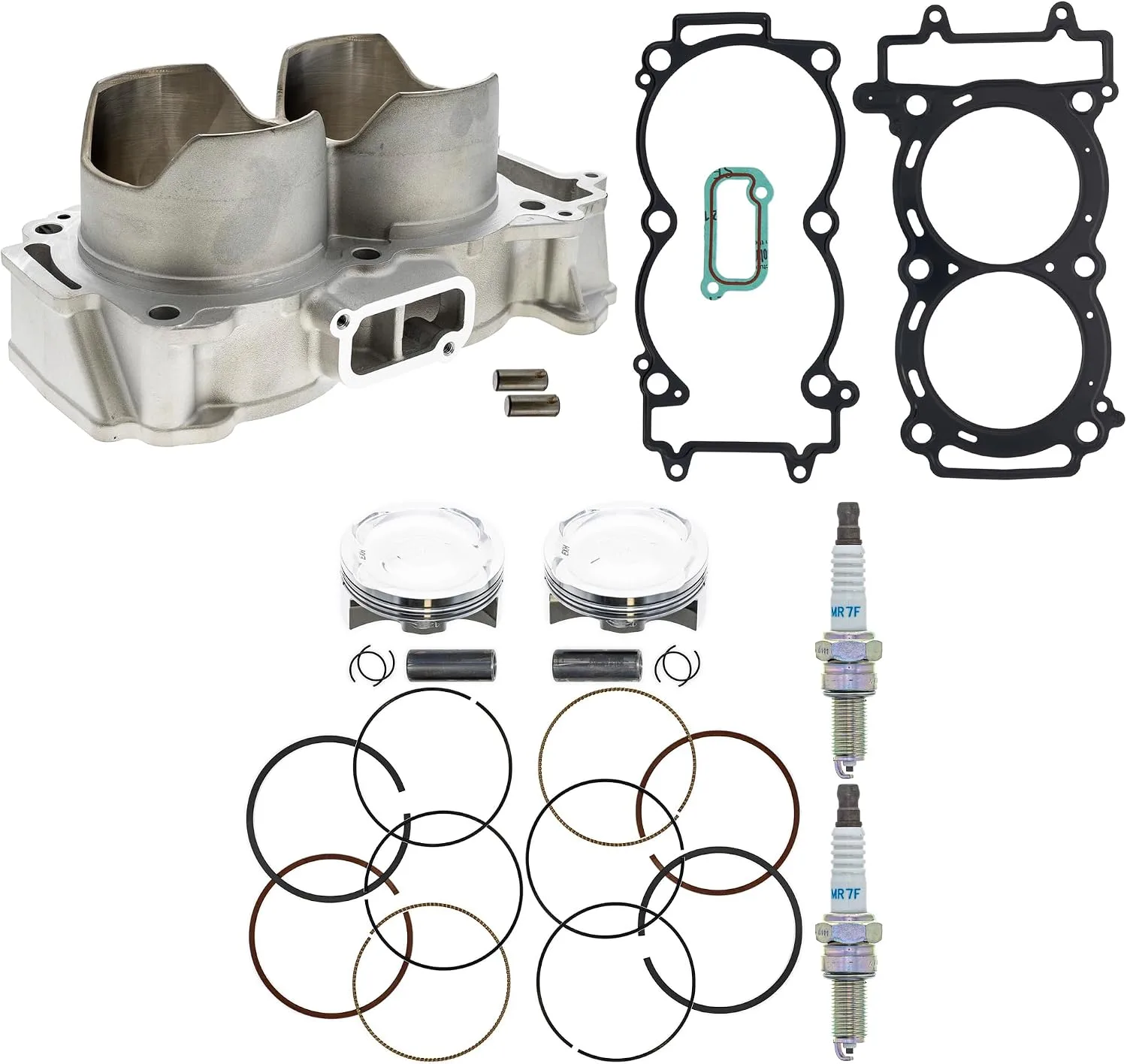 NICHE 95 mm Big Bore Cylinder Piston Gasket Kit MK1014474 for Polaris RZR 900