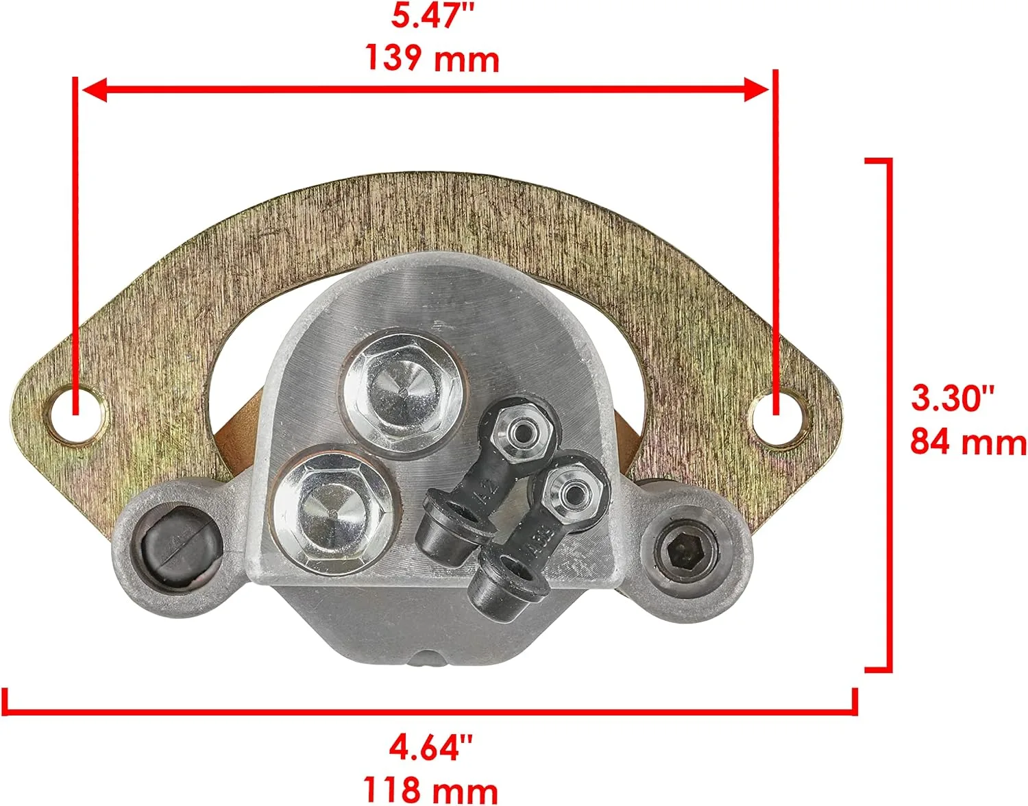 Caltric Rear Left and Right Brake Caliper Set CR219+CR220/10 for Polaris image 2