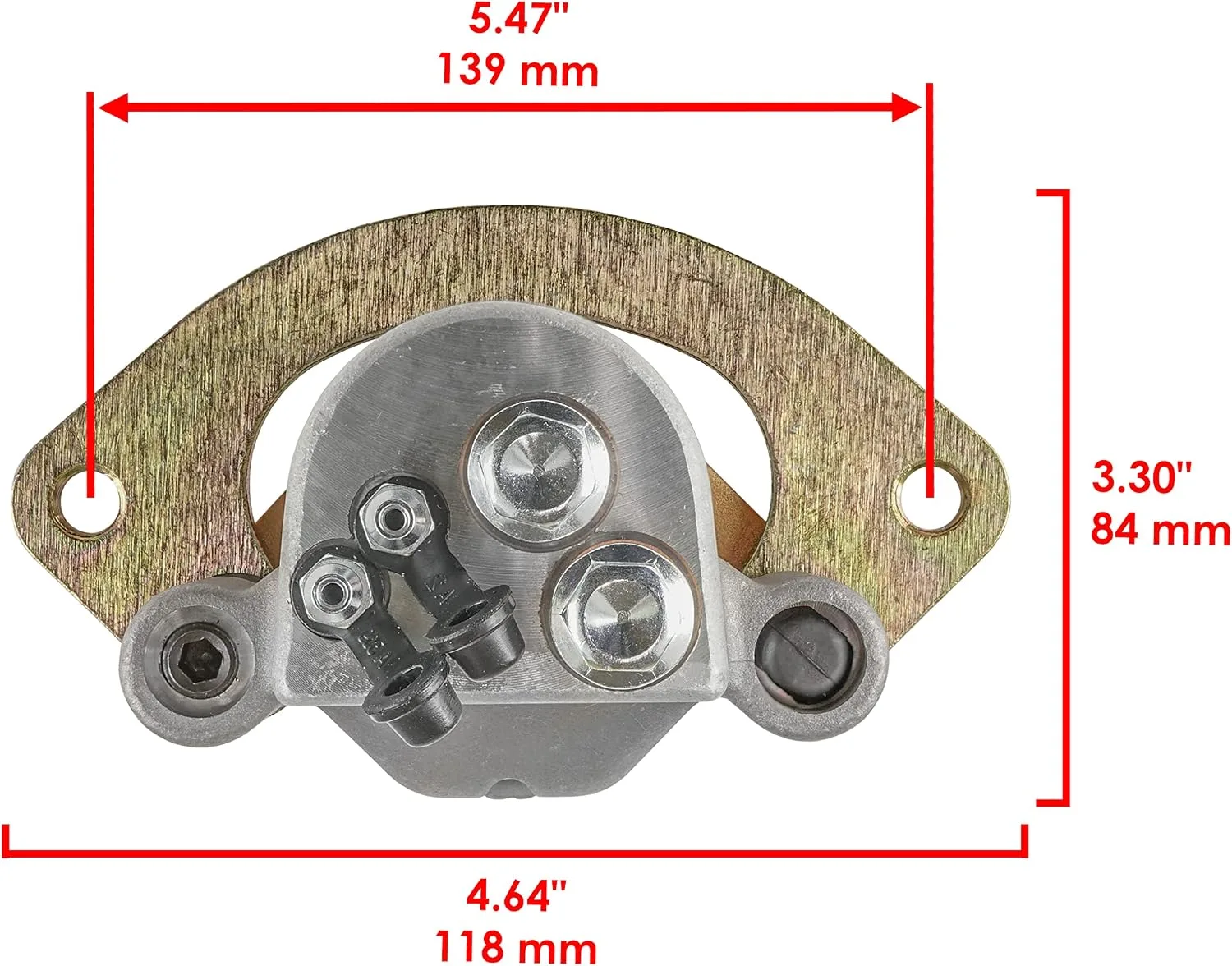 Caltric Rear Left and Right Brake Caliper Set CR219+CR220/10 for Polaris image 3