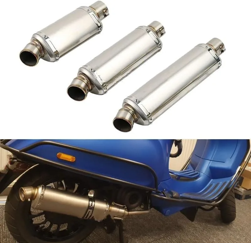 Universal Motorcycle Exhaust Tailpipe for Z750 Z800 Z1000 NINJA250 image 2