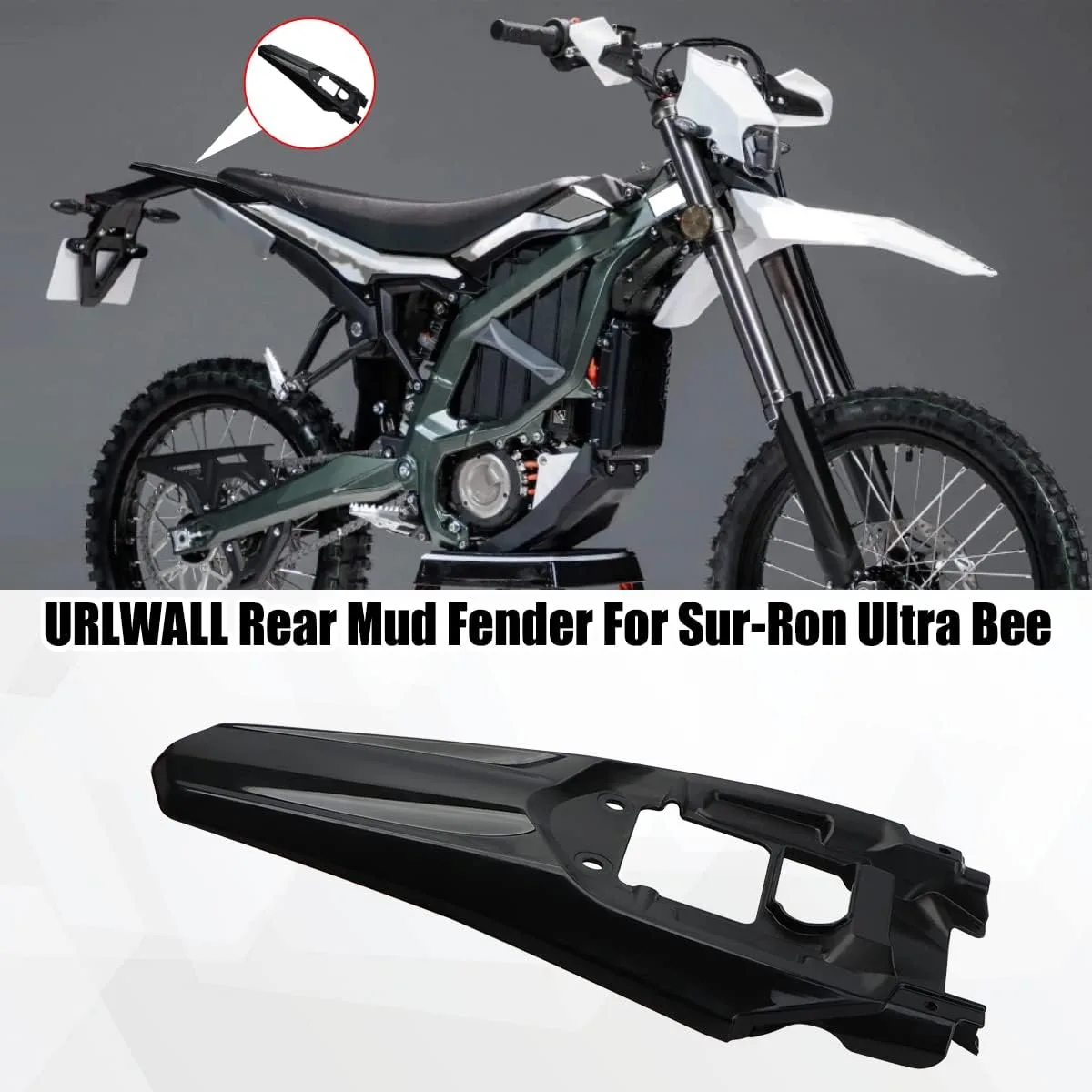 URLWALL Rear Fender Kit FBM-ET22083223 for Sur-Ron Ultra Bee image 2