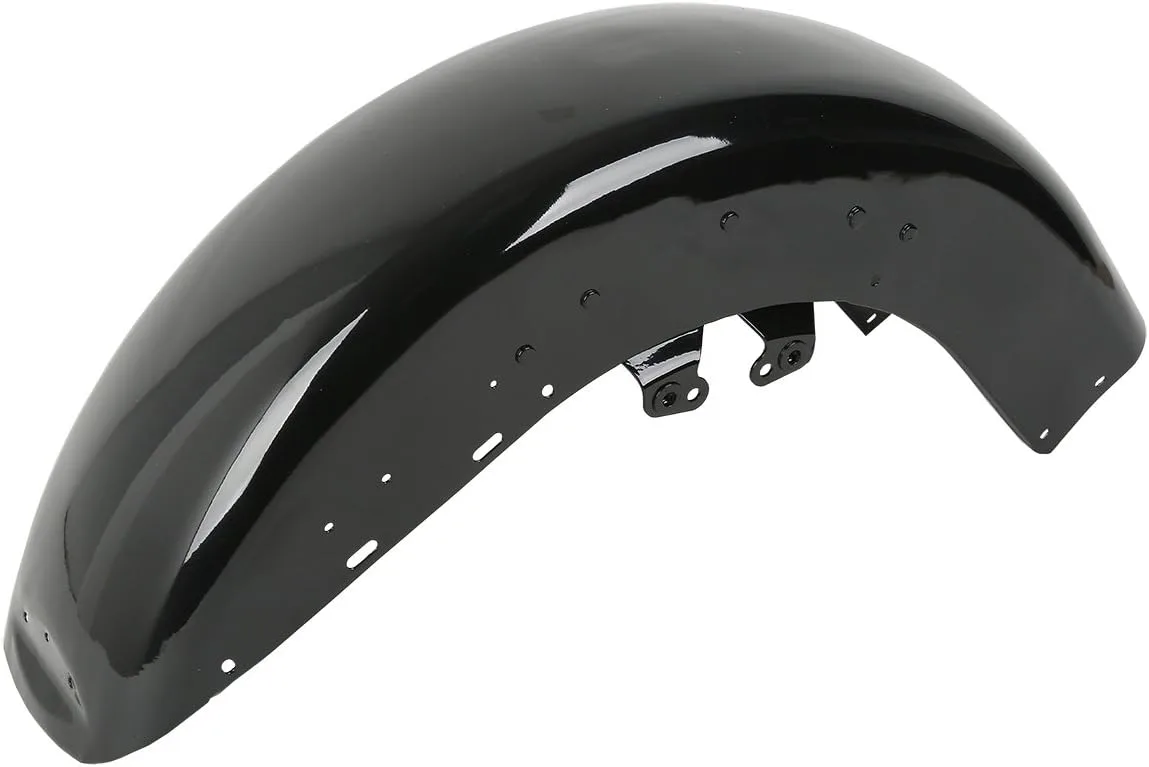 CUSTOM CHROME CCI Vivid Black Front Fender 44007261 for Harley Touring FL 2014-2023 image 4