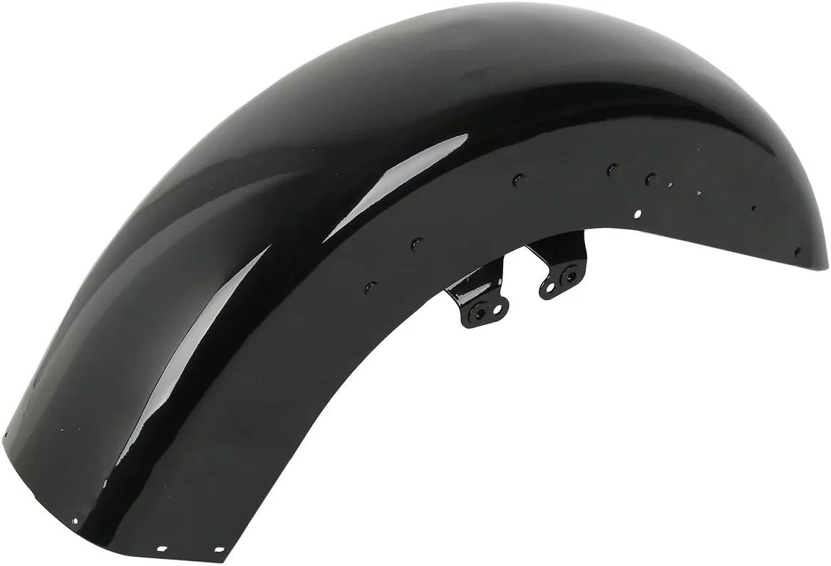 CUSTOM CHROME CCI Vivid Black Front Fender 44007261 for Harley Touring FL 2014-2023