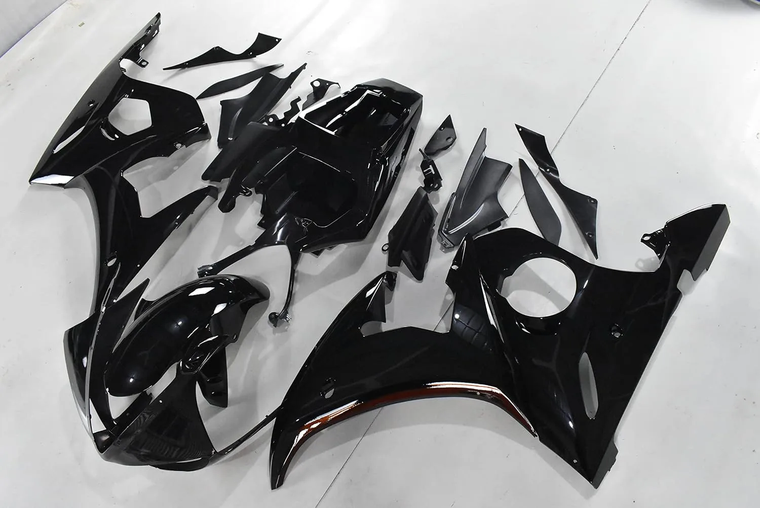 NT FAIRING Glossy Black Fairing Kit for Yamaha YZF-R6/R6S image 3
