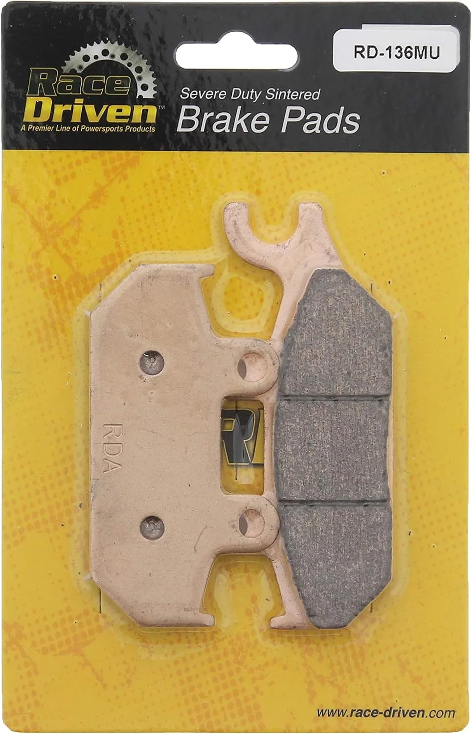 Race-Driven F-52926 Brake Pads for Yamaha Viking 700 YXM700 2014-2022 image 4