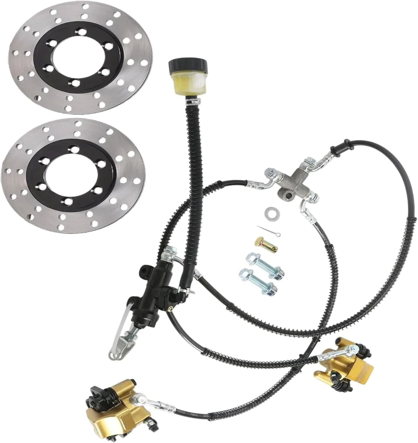 91.SCS Hydraulic Front Brake Assembly Kit SCSTM789+SCSTU257*2