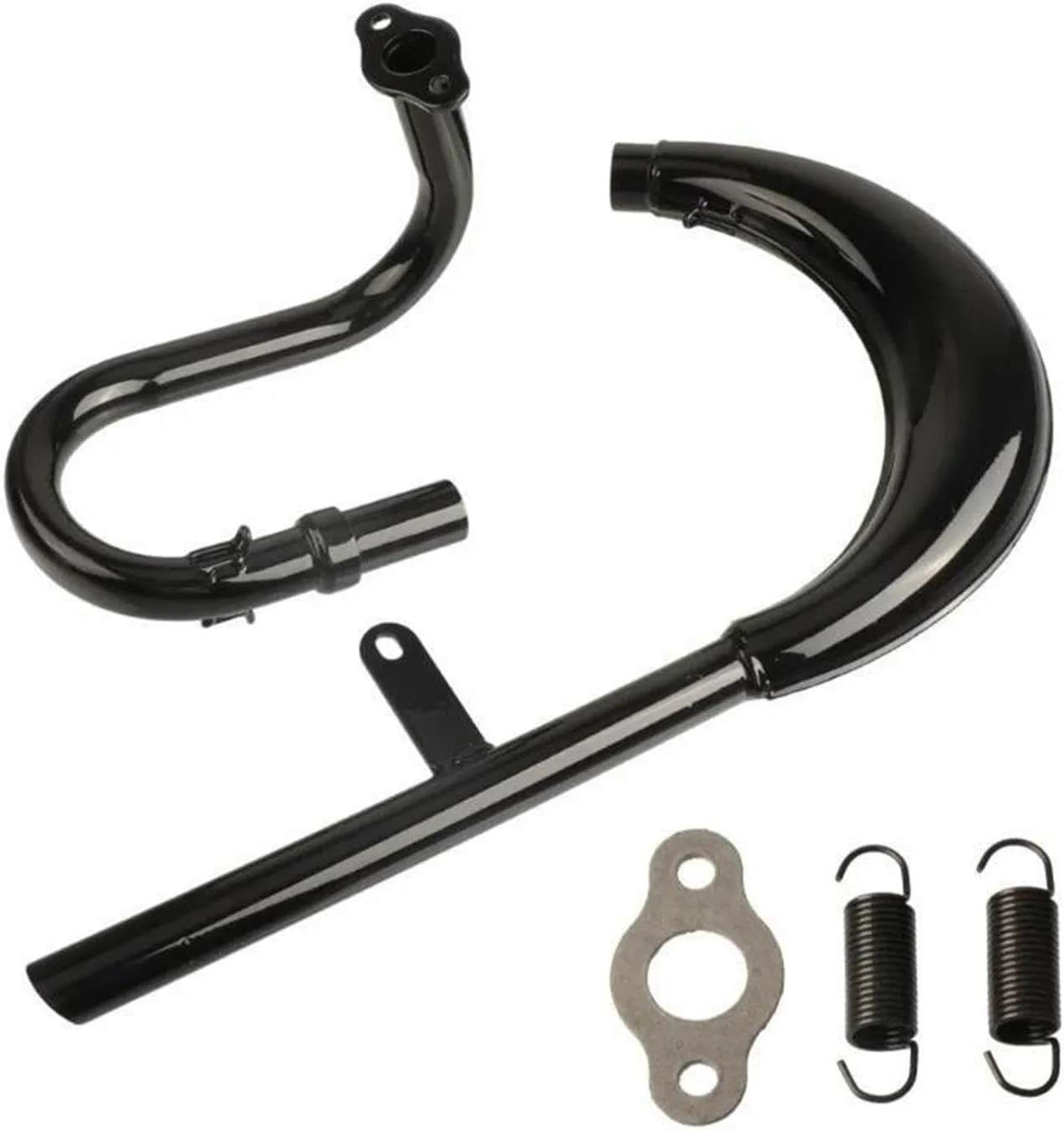 Generic BDLEADBEE 2-Stroke Split Exhaust Muffler image 3