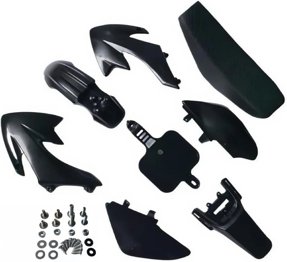CLEO Black Plastic Body Kit with Seat CKZD-black for CRF50 XR50