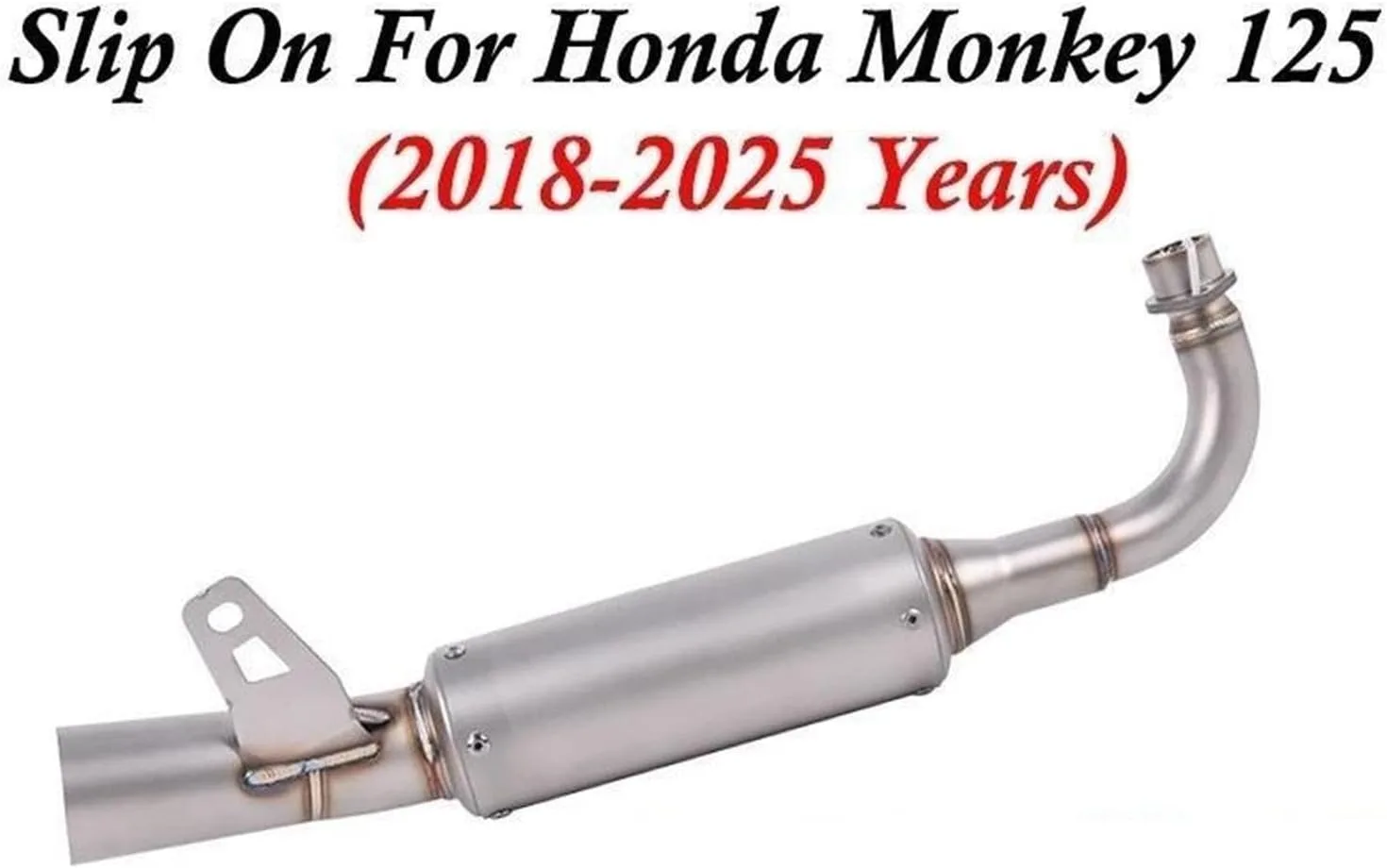 Generic Exhaust Front Link Pipe GWAZZEDAB for Honda Monkey 125 2018–2025 image 2