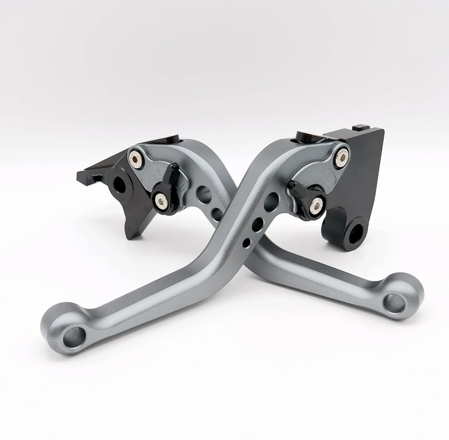 Triumph Trident 660 2021-2024 Short Brake & Clutch Lever Set image 2
