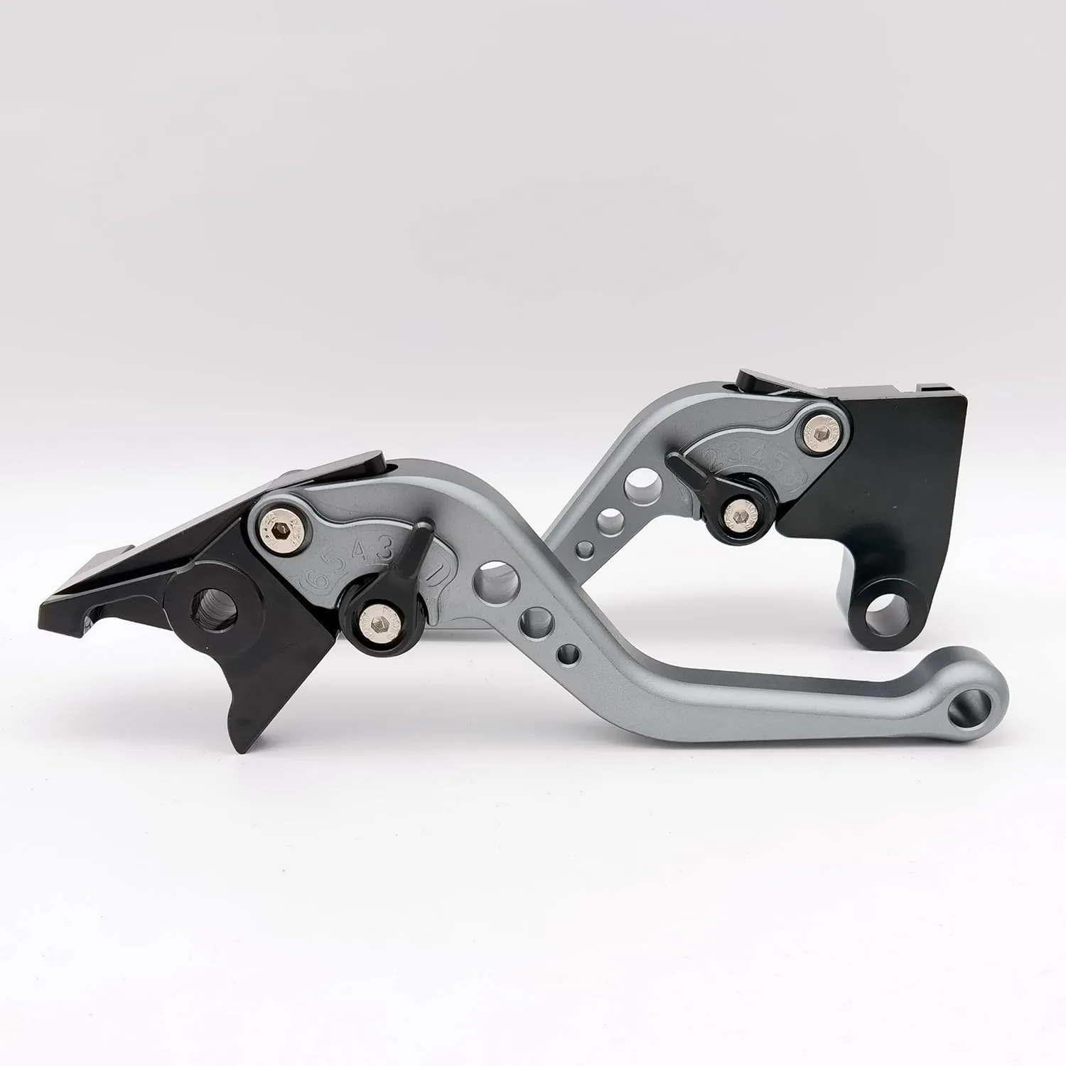 Triumph Trident 660 2021-2024 Short Brake & Clutch Lever Set image 4