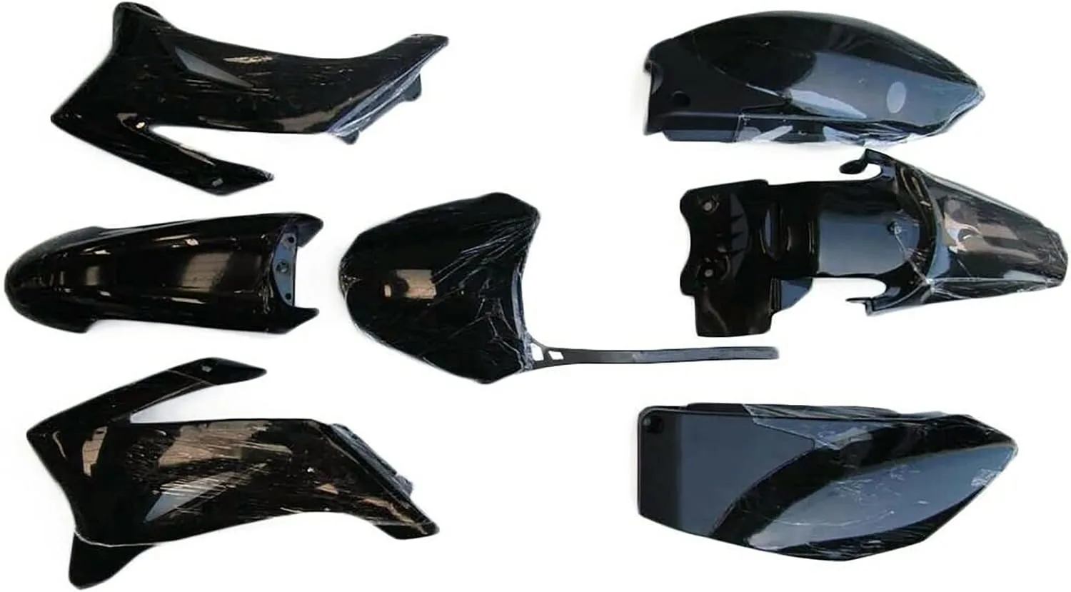 Yamaha TTR110 Blue Plastic Fairing Fender Kit TDPTC168+TC169 image 4