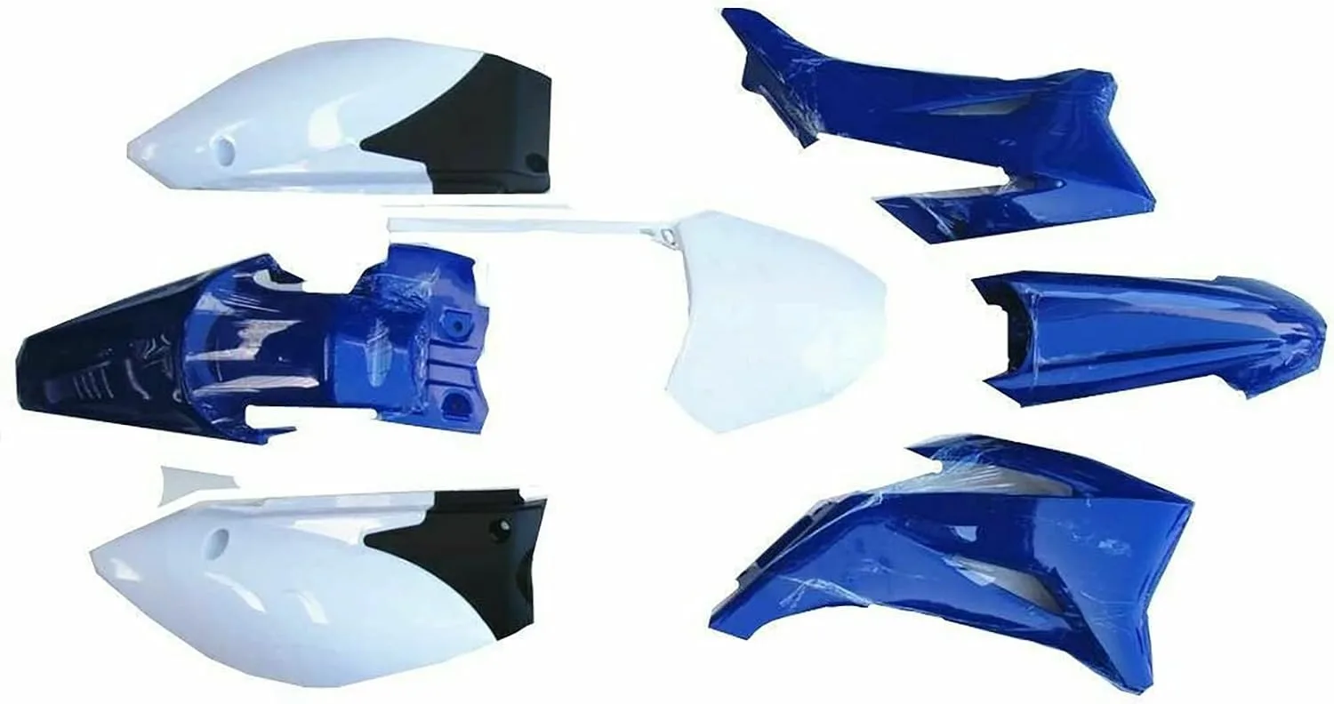 Yamaha TTR110 Blue Plastic Fairing Fender Kit TDPTC168+TC169