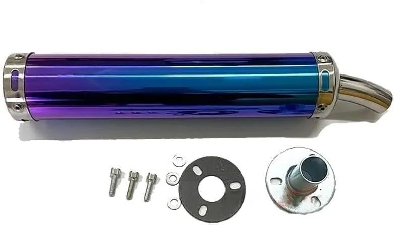 Generic Universal Motorcycle Exhaust Muffler Pipe 60 x 280 mm 6325165454388