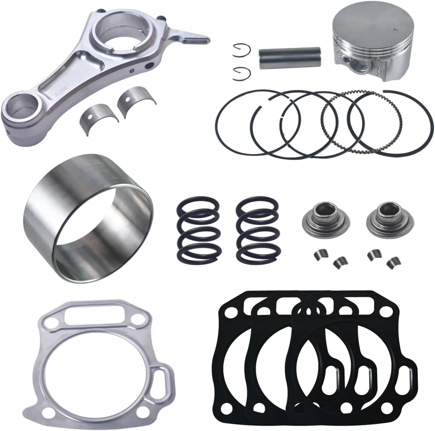 COEFEPIY Predator 212cc Billet Rod and Piston Kit AMSZL-BD12255