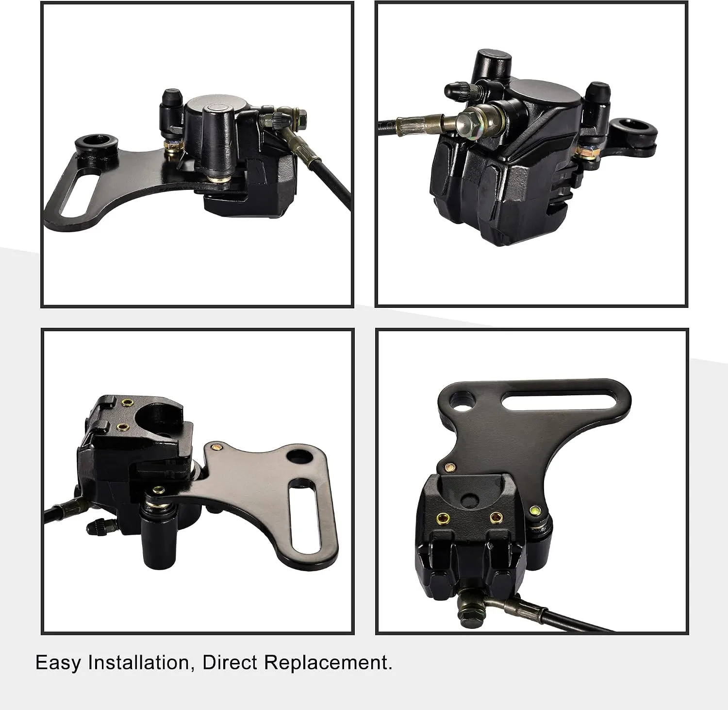 GOOFIT Group-27 Rear Brake Assembly for 15 mm Shaft Pit Bikes image 3
