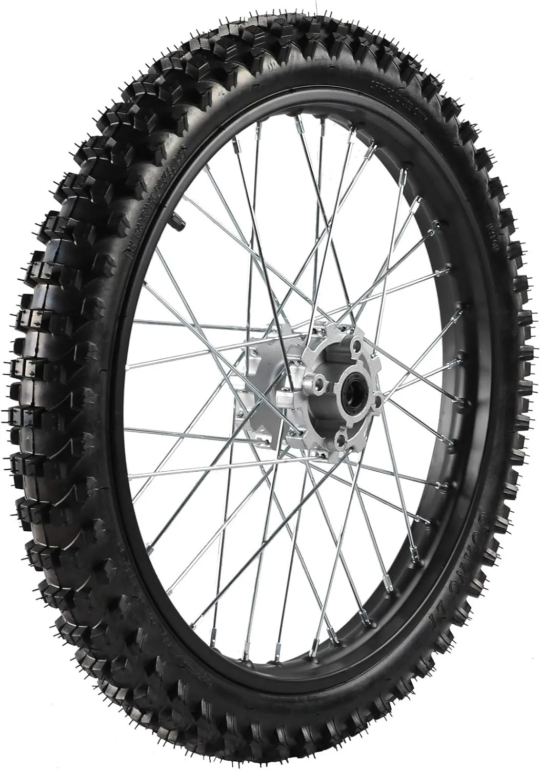 REBEKAMODS TL143-1 70/100-19 Front Dirt Bike Wheel Assembly