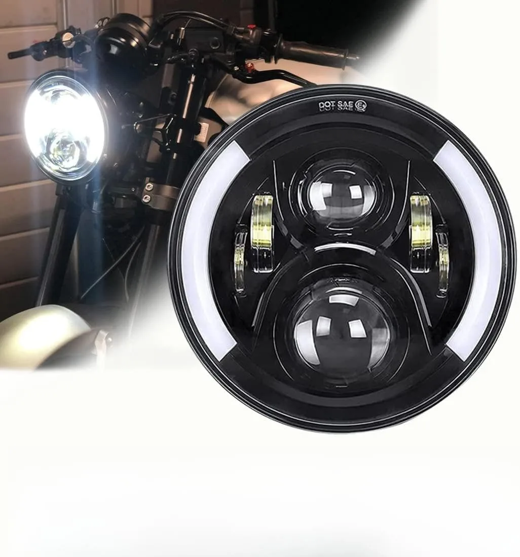SKUNTUGUANG 7-Inch LED Motorcycle Headlight TG-H-32