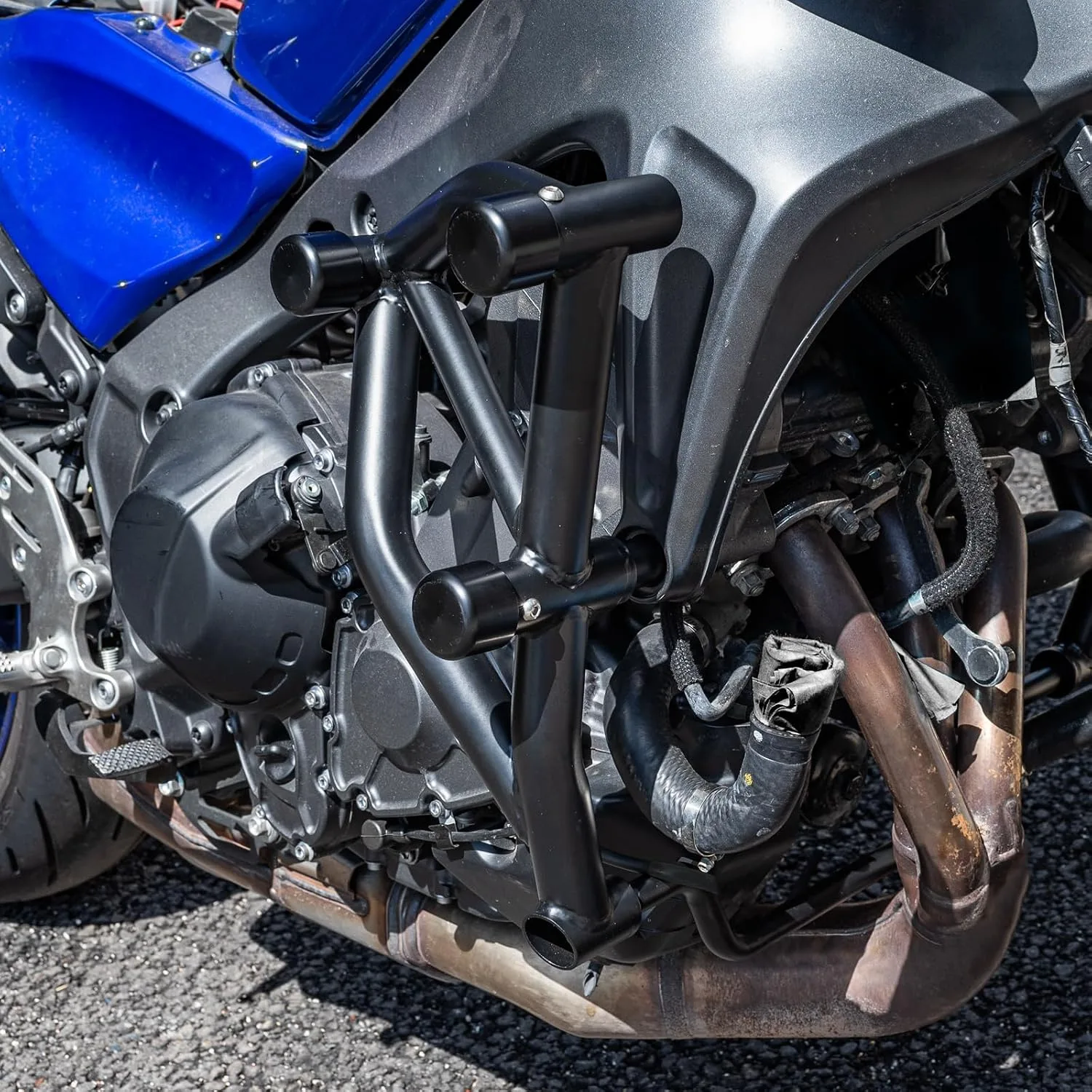 TAZGANTAX Lower Crash Bar Engine Guards EJXN for Yamaha MT-09/SP 2021-2026 image 2