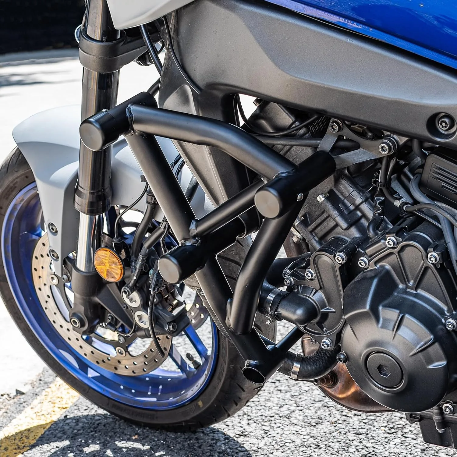 TAZGANTAX Lower Crash Bar Engine Guards EJXN for Yamaha MT-09/SP 2021-2026