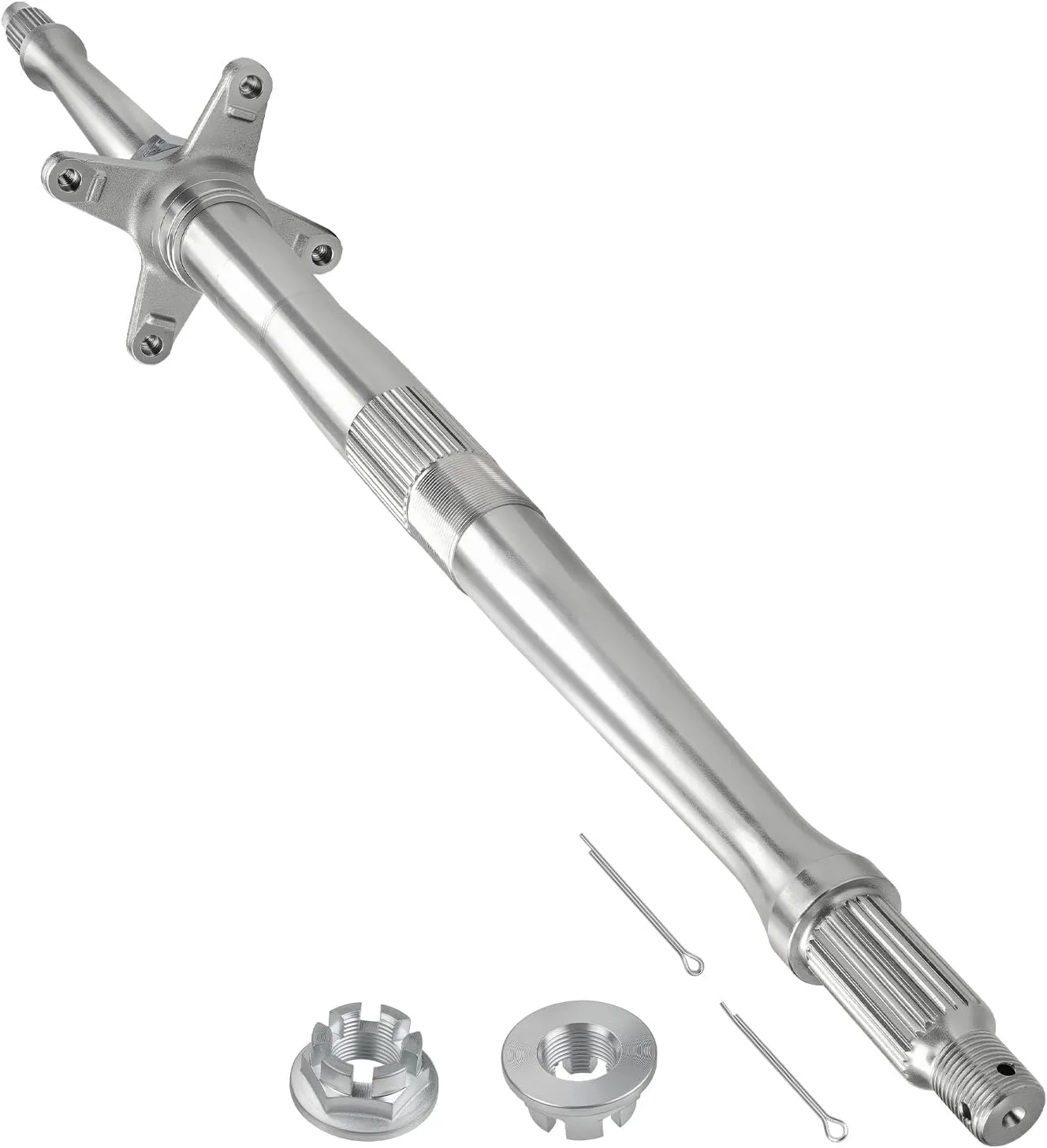 ZOZOYE Rear Axle Shaft 64710-07G30 for Suzuki LT-Z400 and Kawasaki KFX400