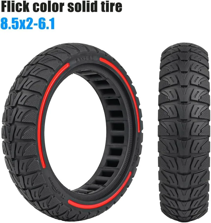 RidTianTek 8.5 x 2 Solid Electric Scooter Tires RTT-24001, 2-Pack image 4