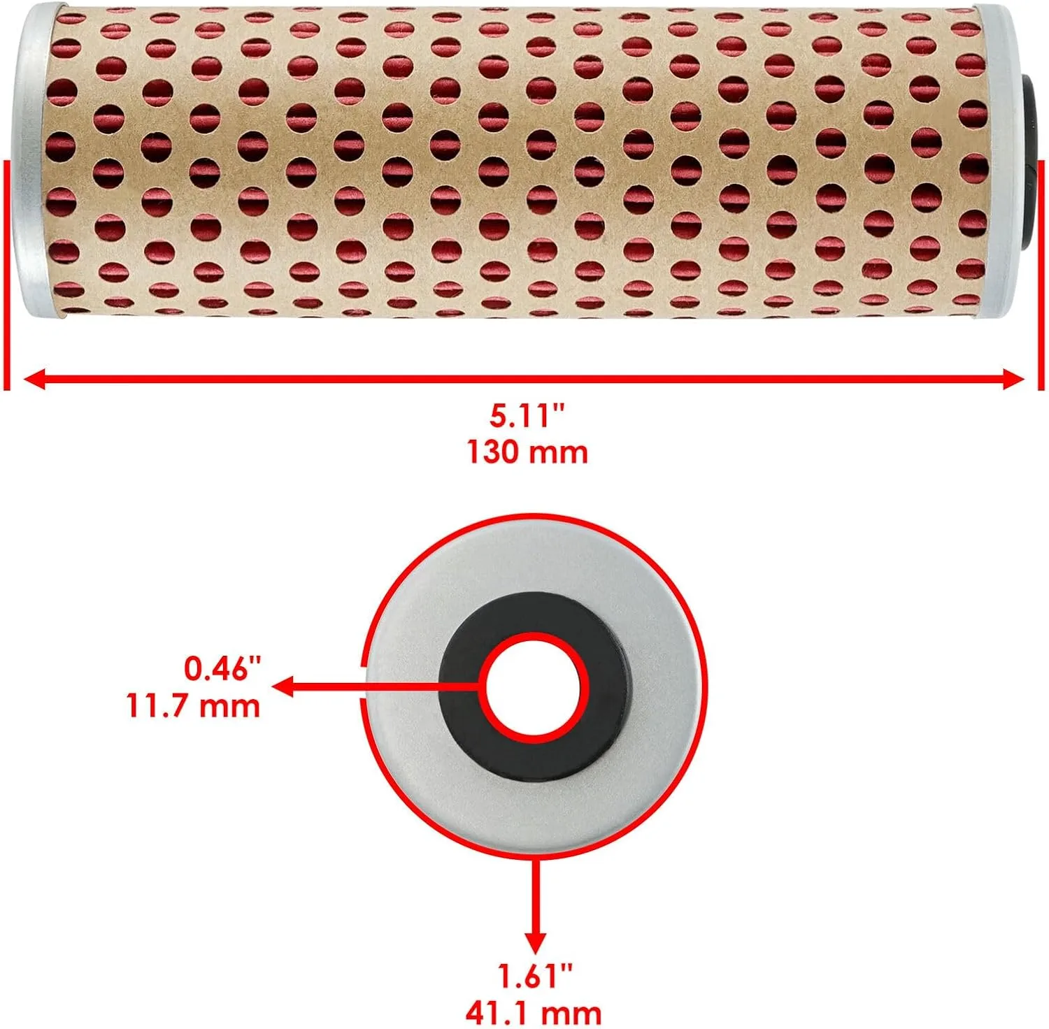 KTM 1190 RC8-R Oil Filter 3-Pack Mod-C-C-AF-3229 image 2