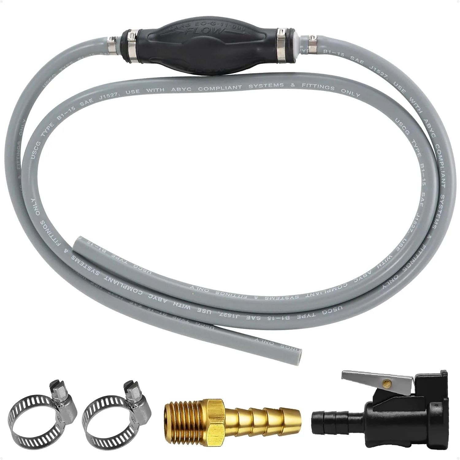 Five Oceans 5/16-Inch x 6-Foot Fuel Line Kit FO4517-2885-OMC