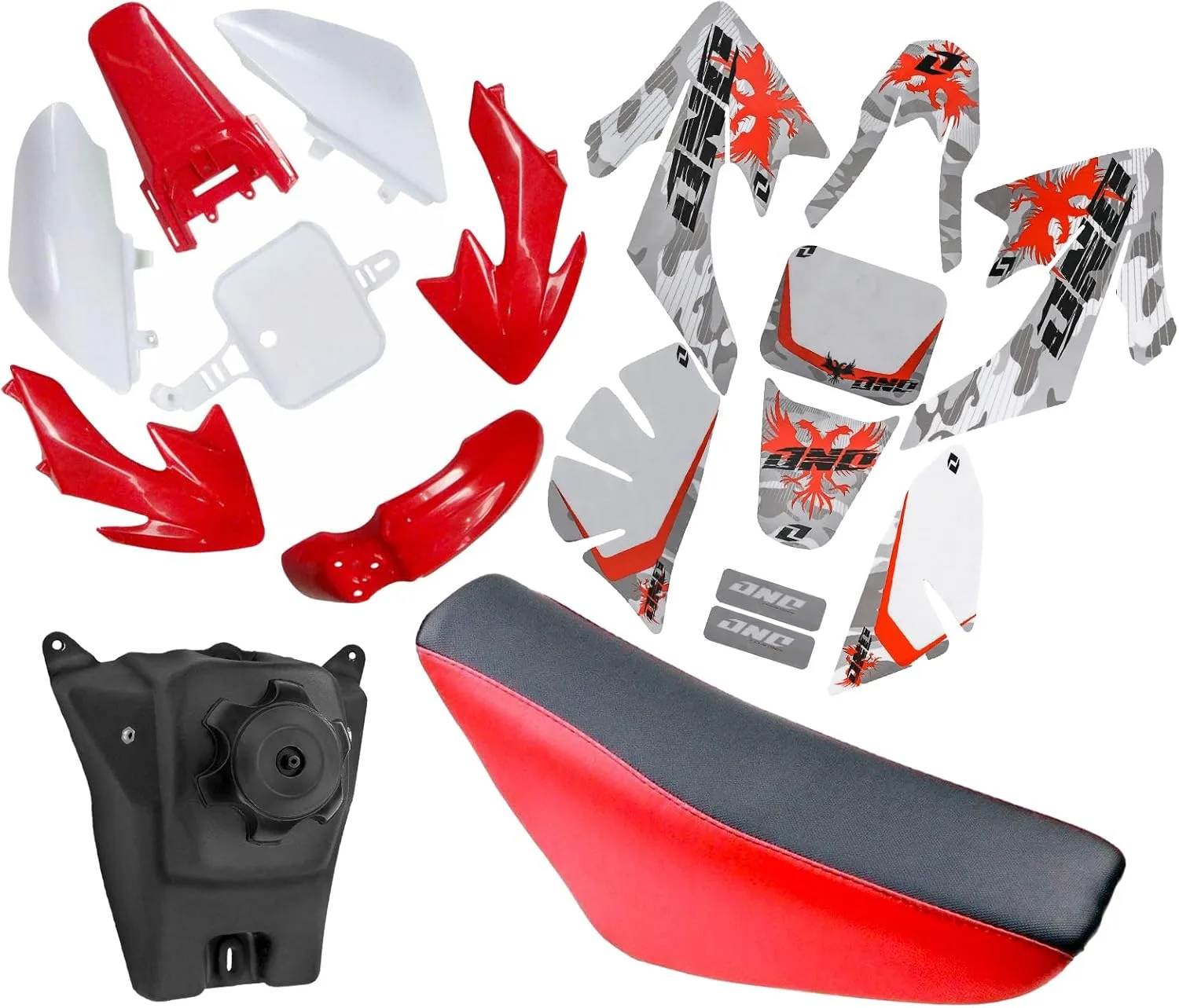 ICONSPORTSS CRF 50 / XR 50 Plastic Body Kit with Graphics and Seat