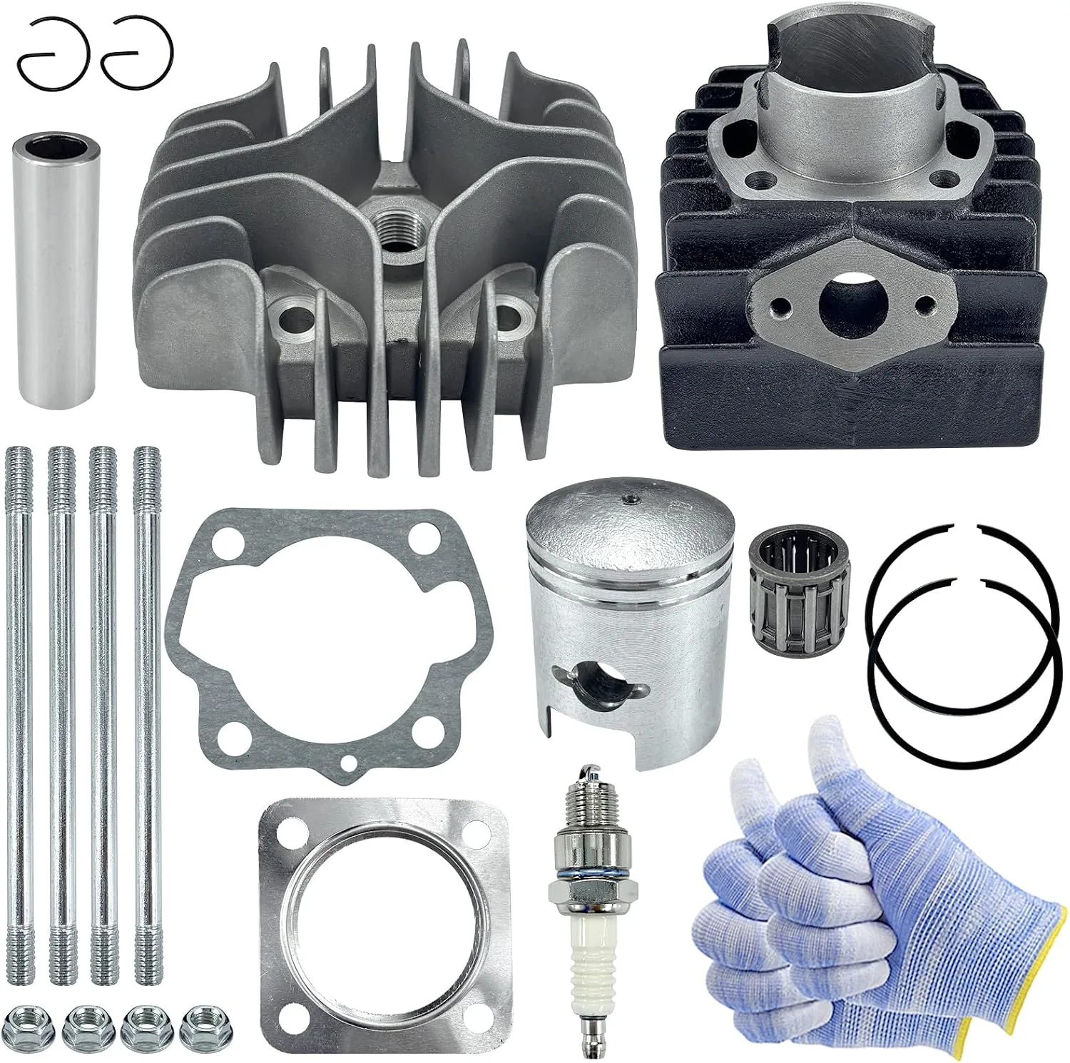 LK LEAPING KNIGHT 50cc Top-End Rebuild Kit LK-A0-466
