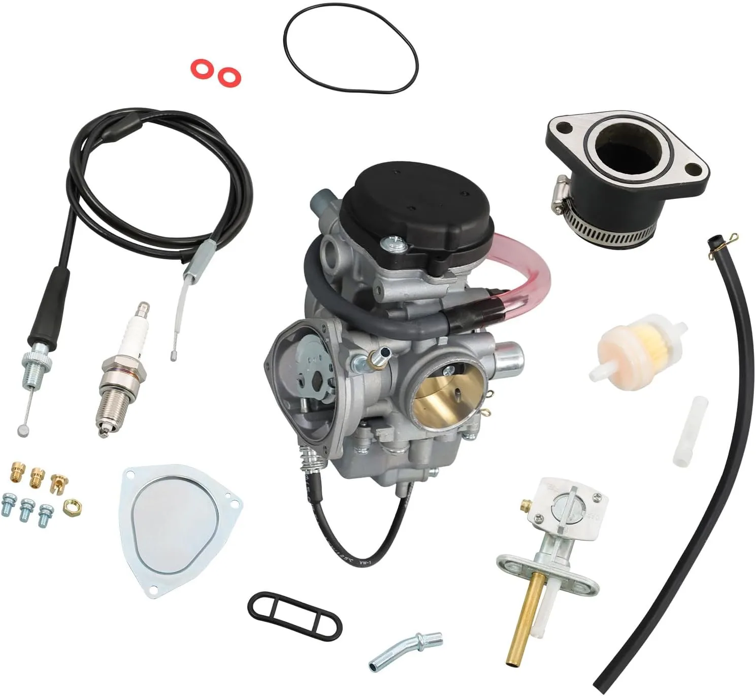 Autoparts Carburetor Kit YLF8-043802 for Yamaha Big Bear, Bruin, Grizzly, Kodiak and Wolverine
