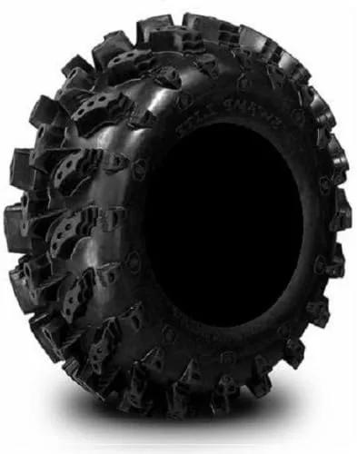 Powersports Bundle 14x7 MSA M33 Wheels with 27in Swamp Lite Tires image 3