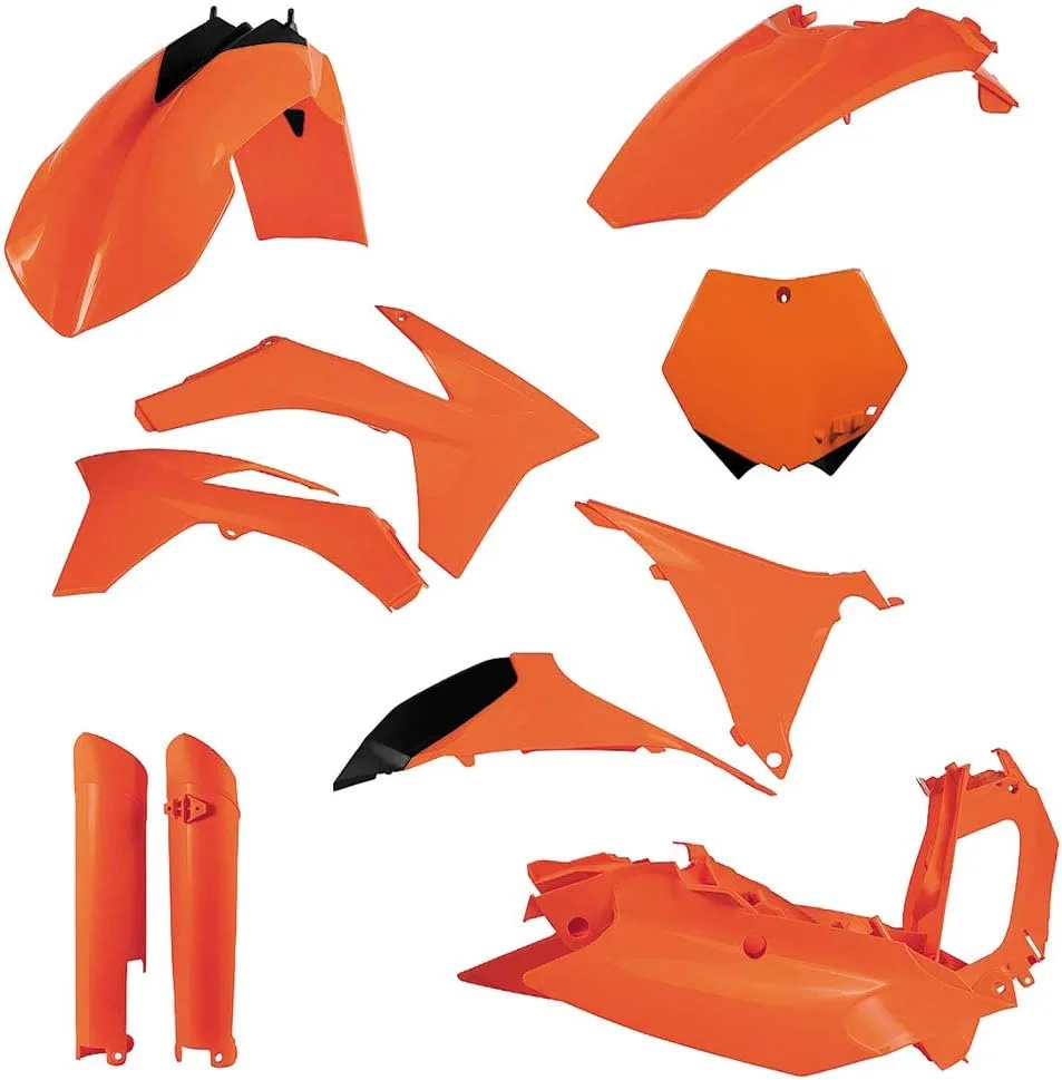 Acerbis KTM 200 Complete Plastic Kit 2205290145 image 2