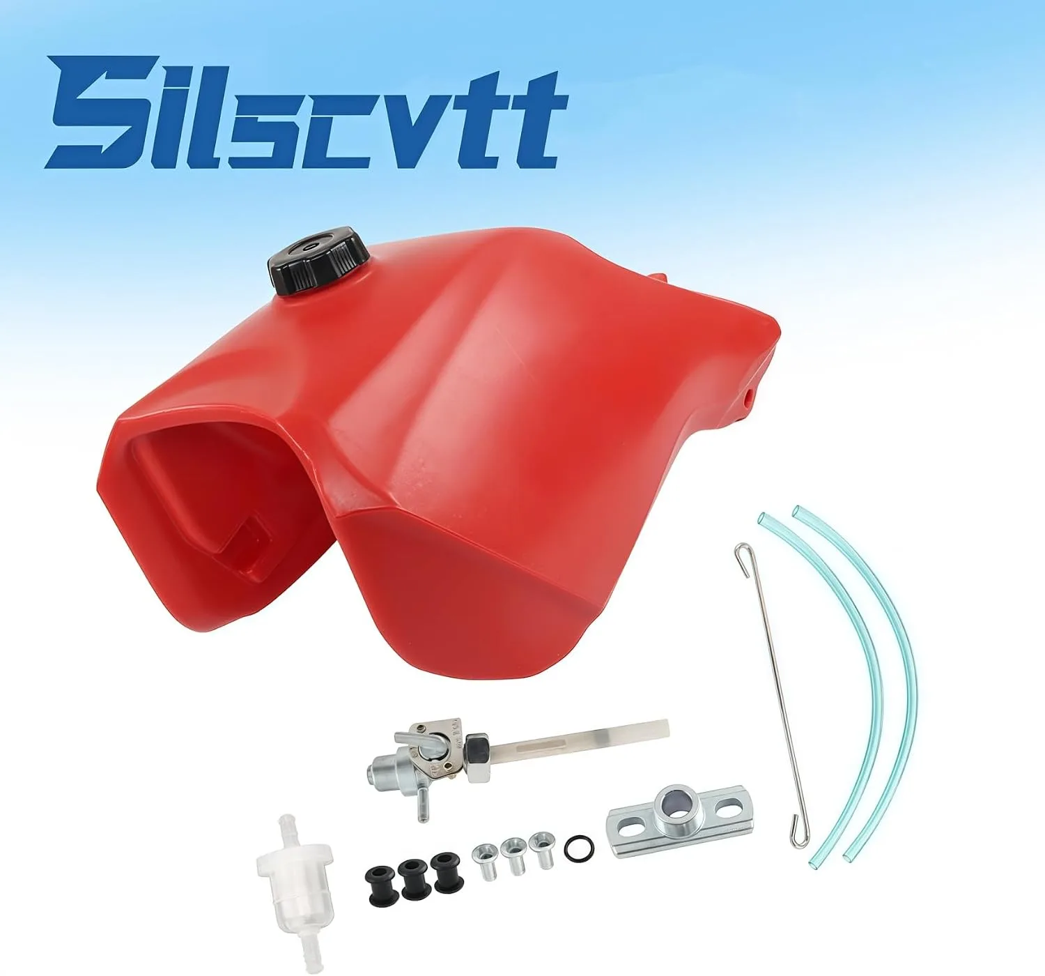 Silscvtt Fuel Tank for Honda FourTrax 300 1993-2000 - TR-2777746-249154-SS image 4