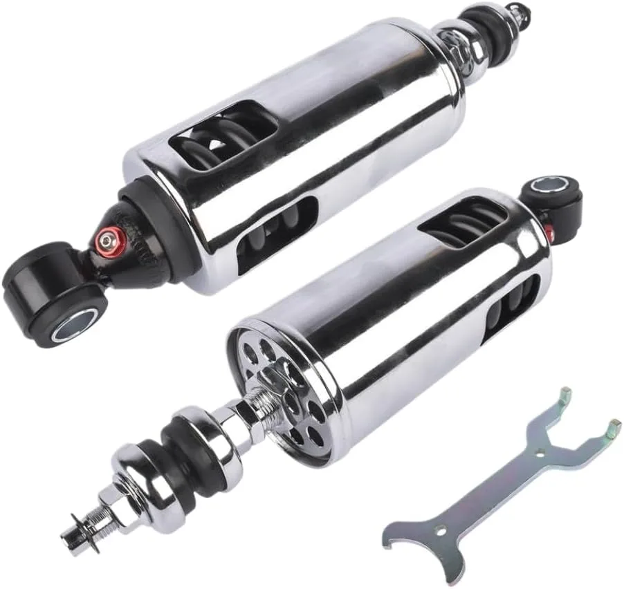 WbEyenHyA Adjustable Rear Suspension Shocks WbEyenHyA088 for Softail 2000-2017 image 2