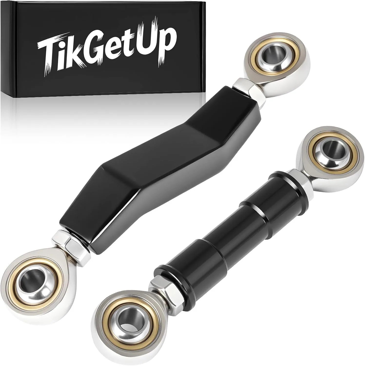 TIKGETUP M8 Softail Brake Lever + Shift Linkage - Black