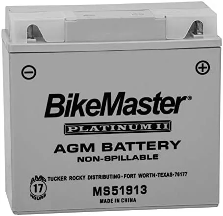 BikeMaster AGM Platinum II Battery BM-23648 for BMW K1200LT 1999-2013