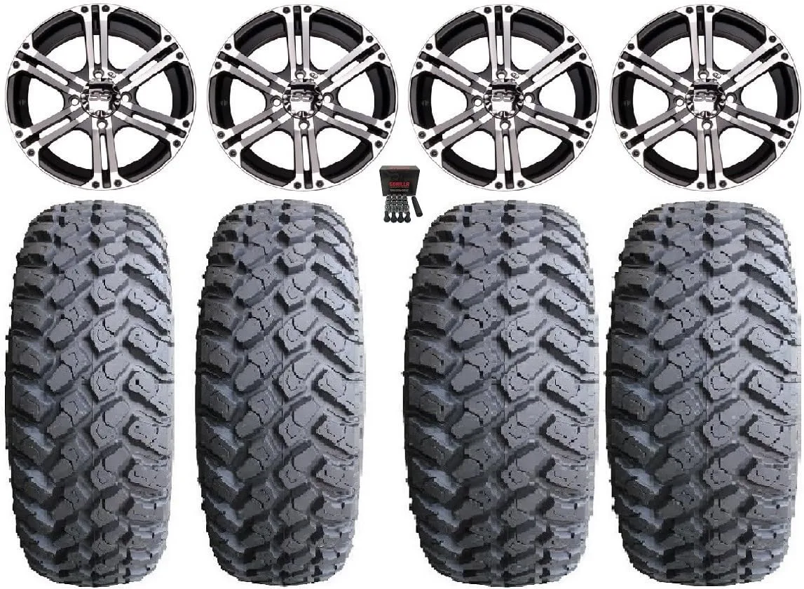 ITP SS212 14-Inch ATV Wheel & MotoHammer Tire Bundle