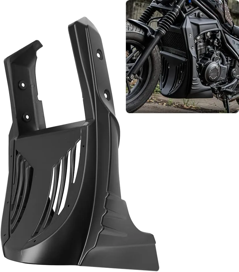 H RUO Lower Chin Fairing Cover MP-743-BL-AQ for Honda Rebel CMX 300/500 2017-2025