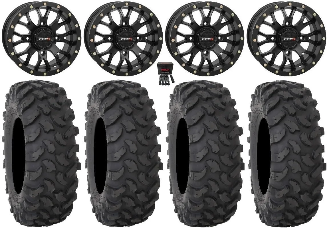 System 3 ST-3 15x7 Wheels with XTR370 32x10-15 Tires Bundle