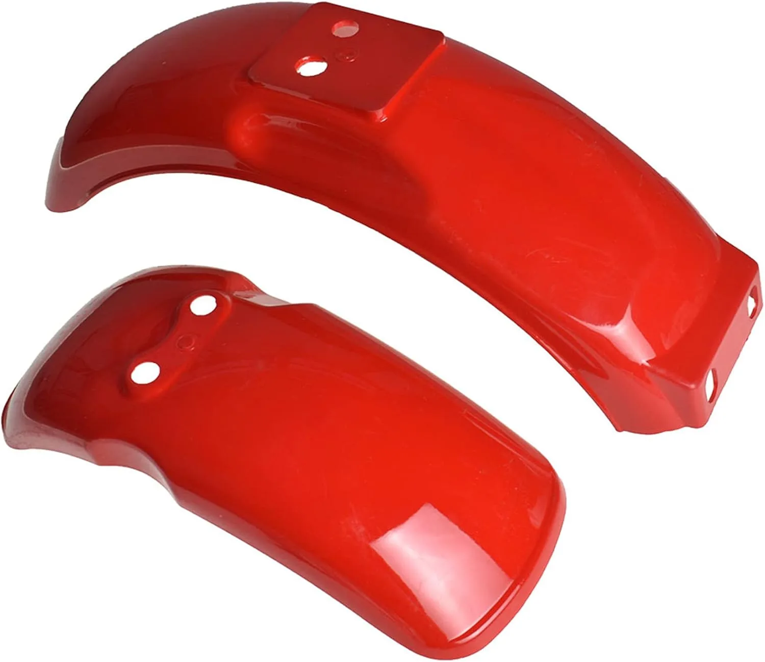 RainMan S Red Front & Rear Fender Set for Honda Z50 Mini Trail