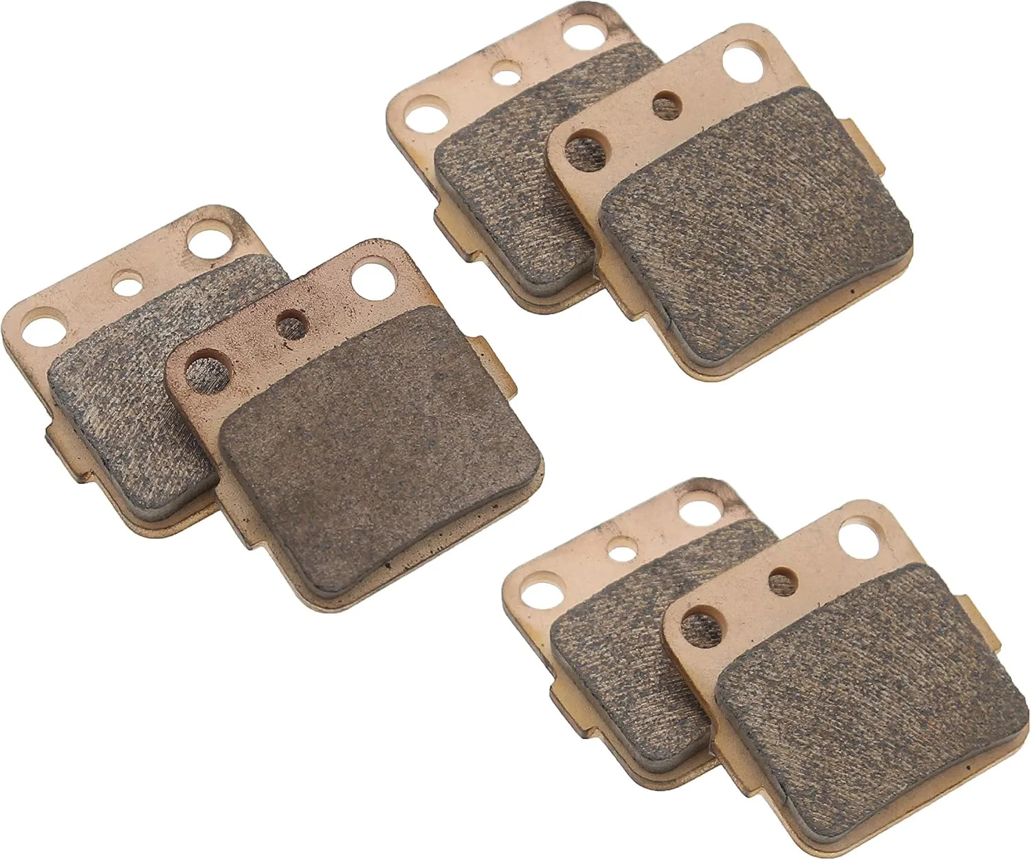 Race-Driven F-28116 Front & Rear Brake Pads for Yamaha Raptor 350 YFM350