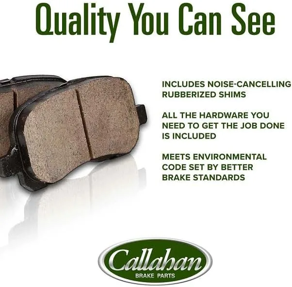Callahan Front Brake Kit EBYK018731 for Ford Explorer Sport and Sport Trac image 4
