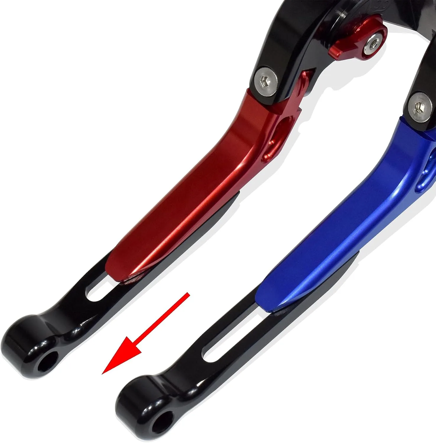 MTCRIGHTER Red Folding Brake & Clutch Levers MTC-BXB-ZDNJ-TNO457 image 4
