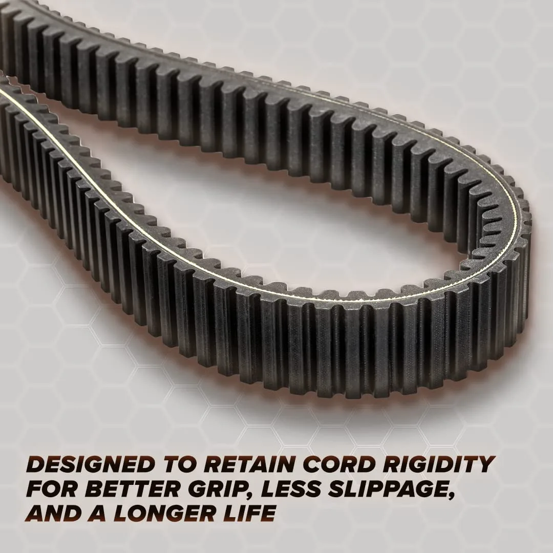 SuperATV CVT Drive Belt DBPO1218EX for Polaris Ranger 1000 and Pro XD image 2