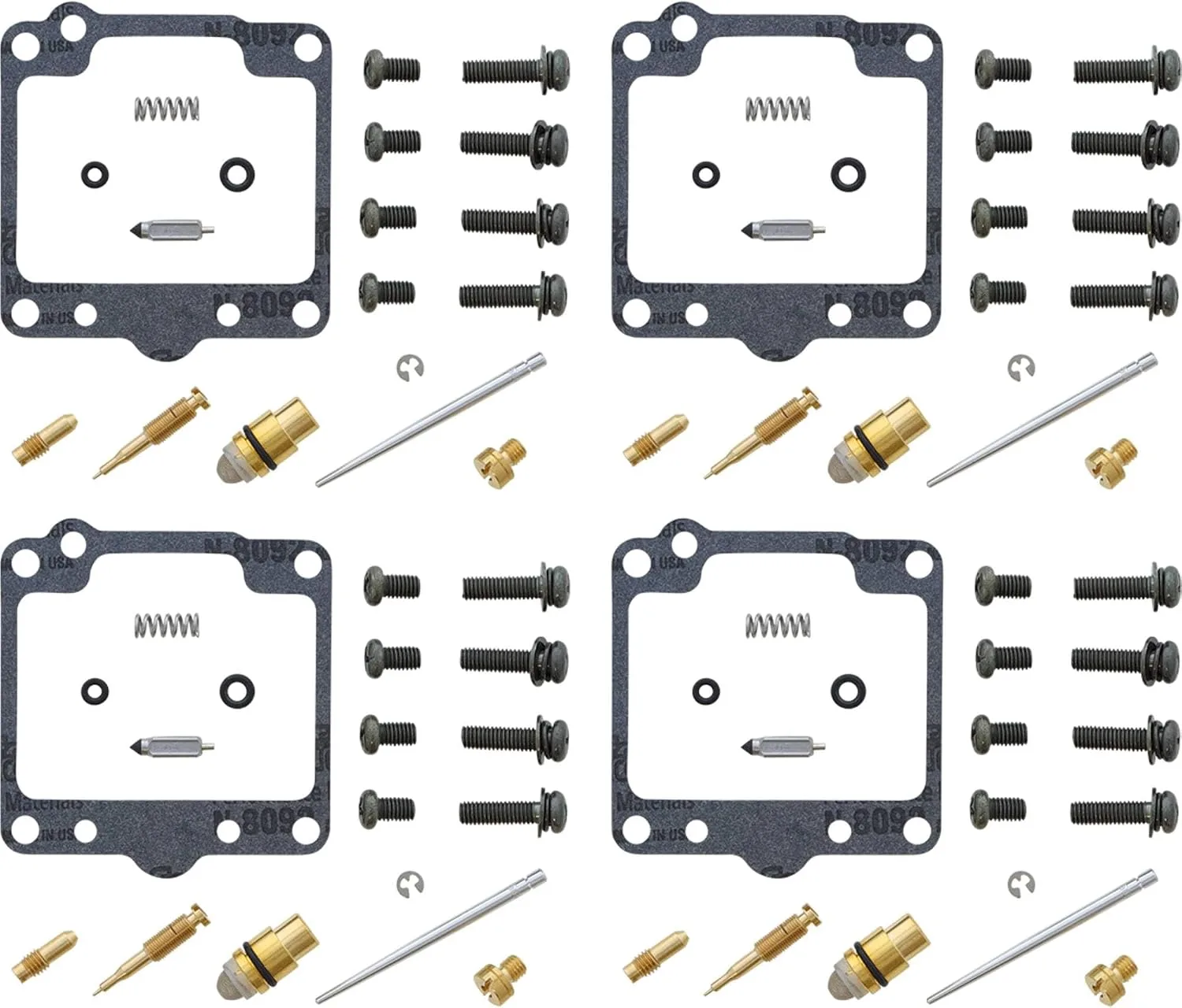 All Balls 26-1651 Carburetor Rebuild Kit for Kawasaki KZ1000P 1990-2005 image 2