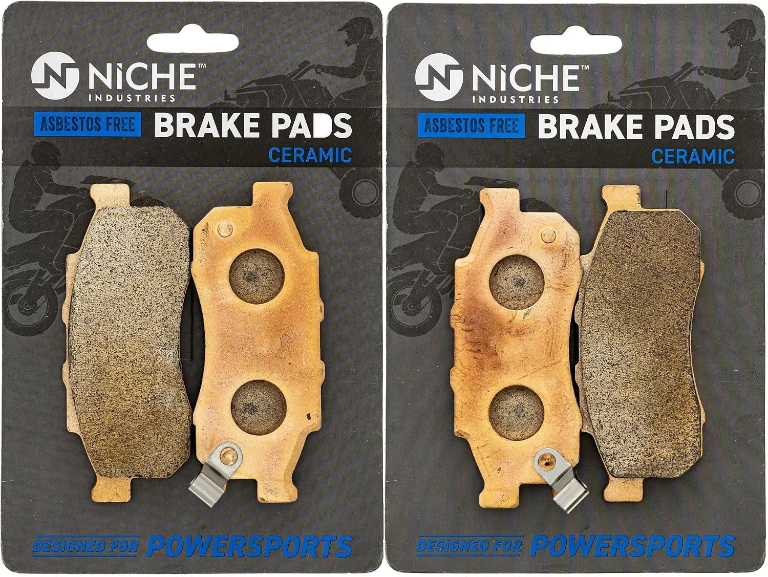 NICHE Front Ceramic Brake Pad Kit MK1014320 for Honda image 2
