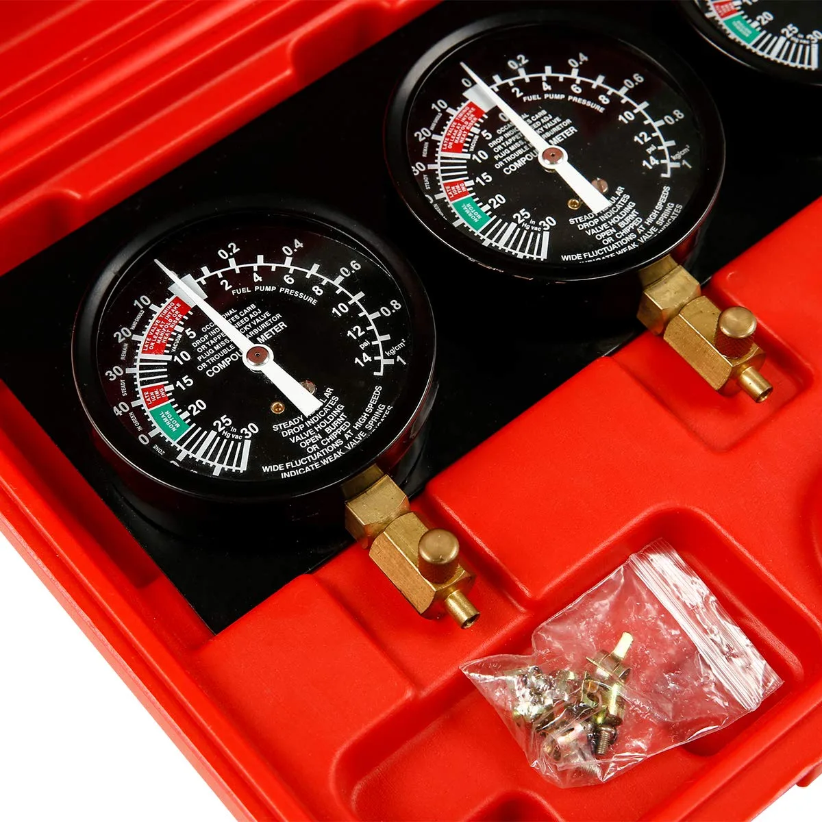 SLMOTO Universal Motorcycle Carburetor Synchronizer Gauge Kit image 4