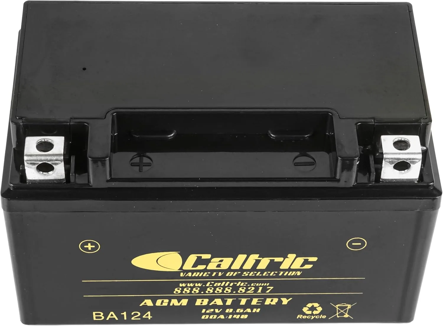 Caltric BA124/17 12V AGM Motorcycle Battery image 4